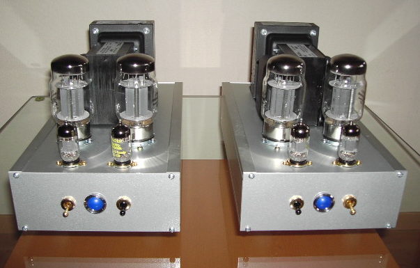 A comment from Jorn, Oct. 8, 2006: I did a small correction in the Local Hero after oscilloscope measurements showed some oscillation. My layout made the C3M and C4M paths too long. When I connected C3M and C4M directly to anodes 3P and 4P the amplifiers went silent. I talked to other tube builders, and they said that this was a good change. (Sounds fine to me. —NLK)